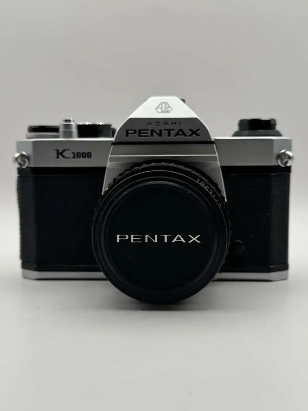 Asahi Pentax K1000 35mm SLR Film Camera SMC Pentax-M 50mm f/1.7 Lens Meter OK